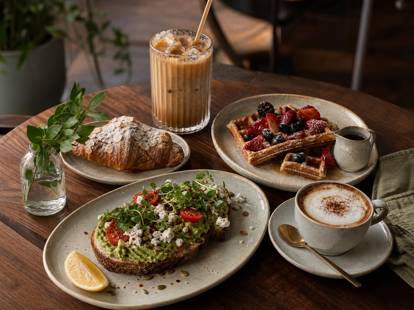 Coffee and brunch favourites at Brew and Bloom