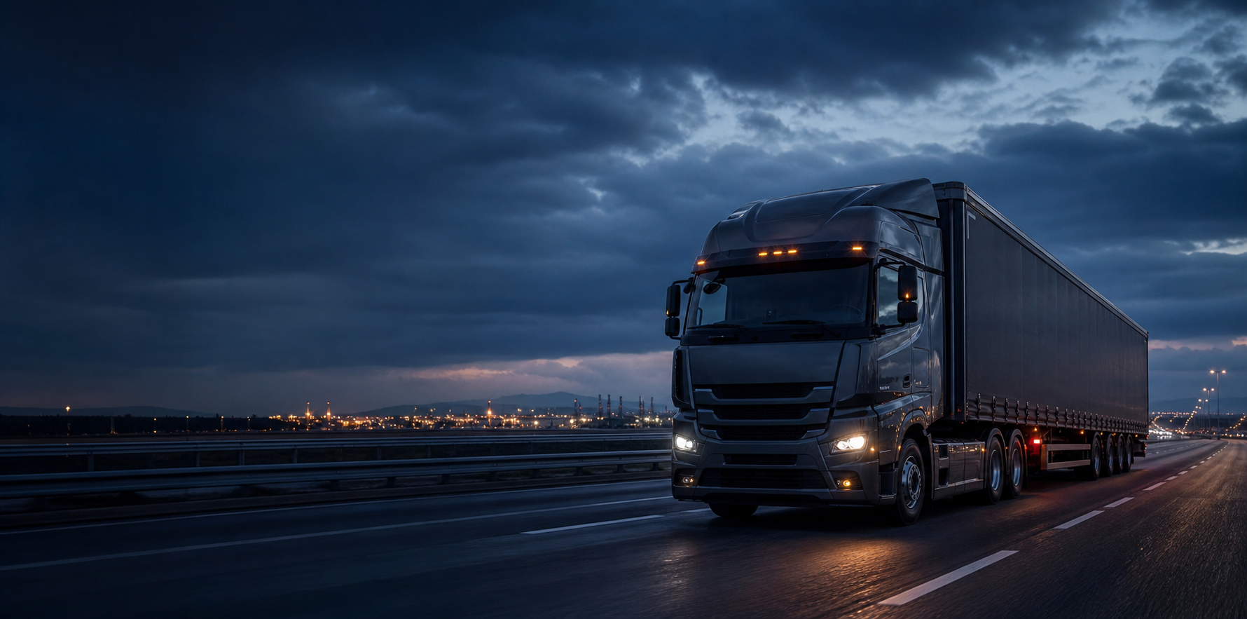 Trucking & Logistics professional website visual