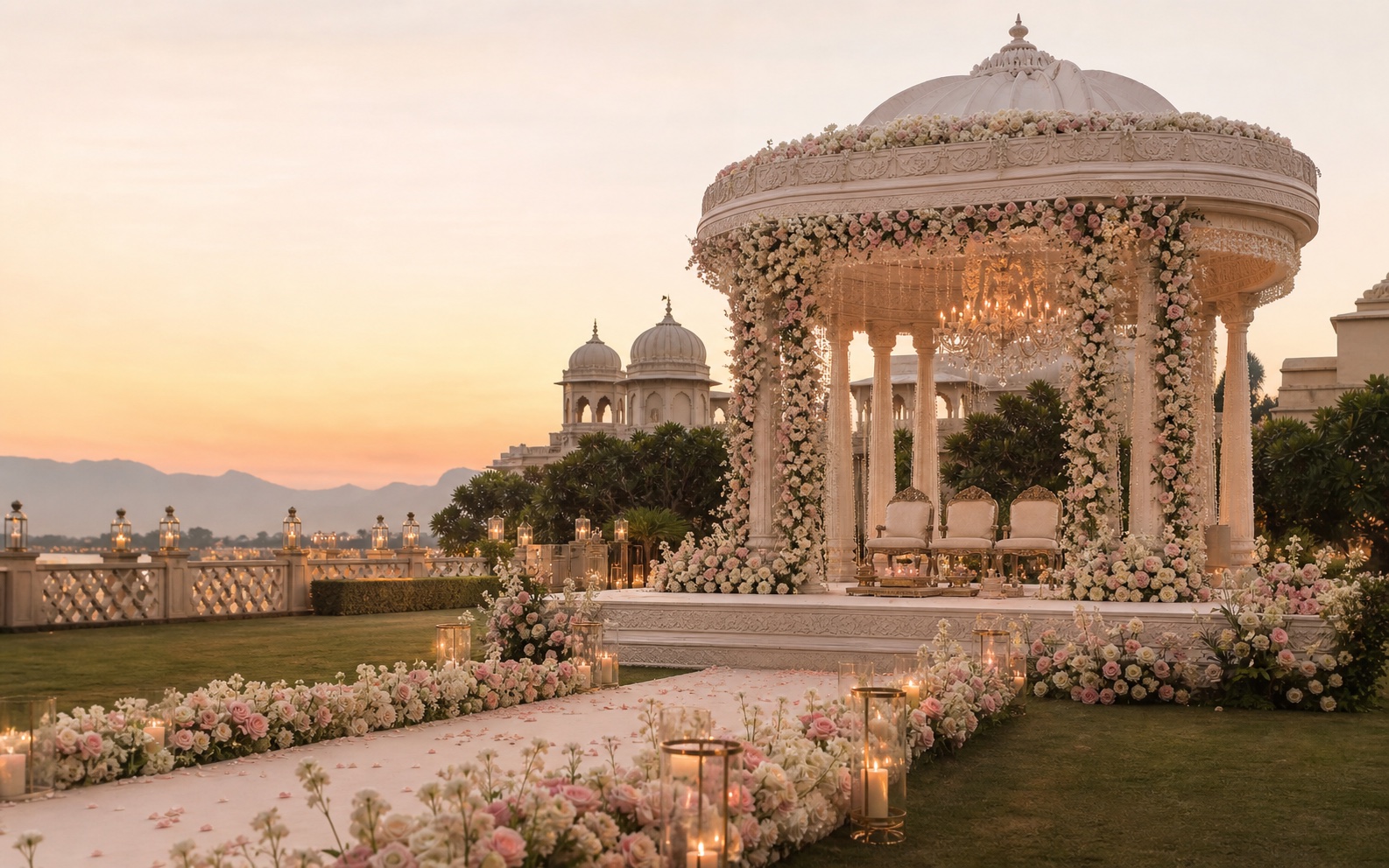 Wedding & Event Planning professional website visual